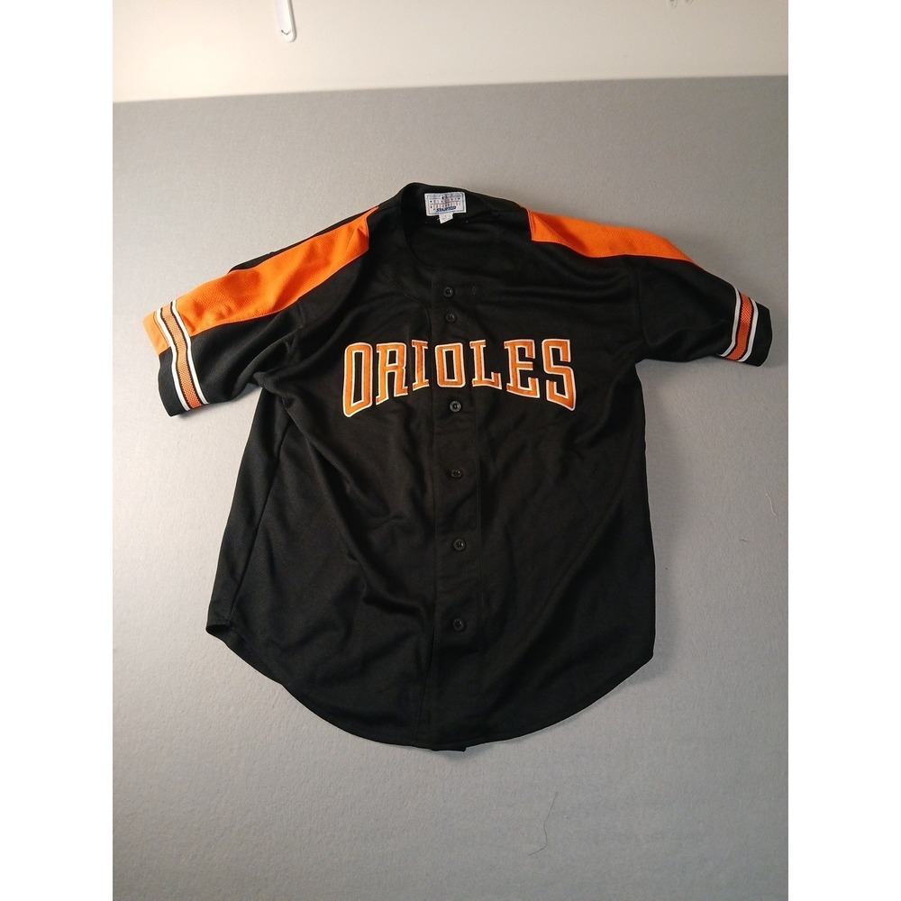 Vintage Starter BALTIMORE ORIOLES Embroidered Button-Down (LG) Baseball Jersey